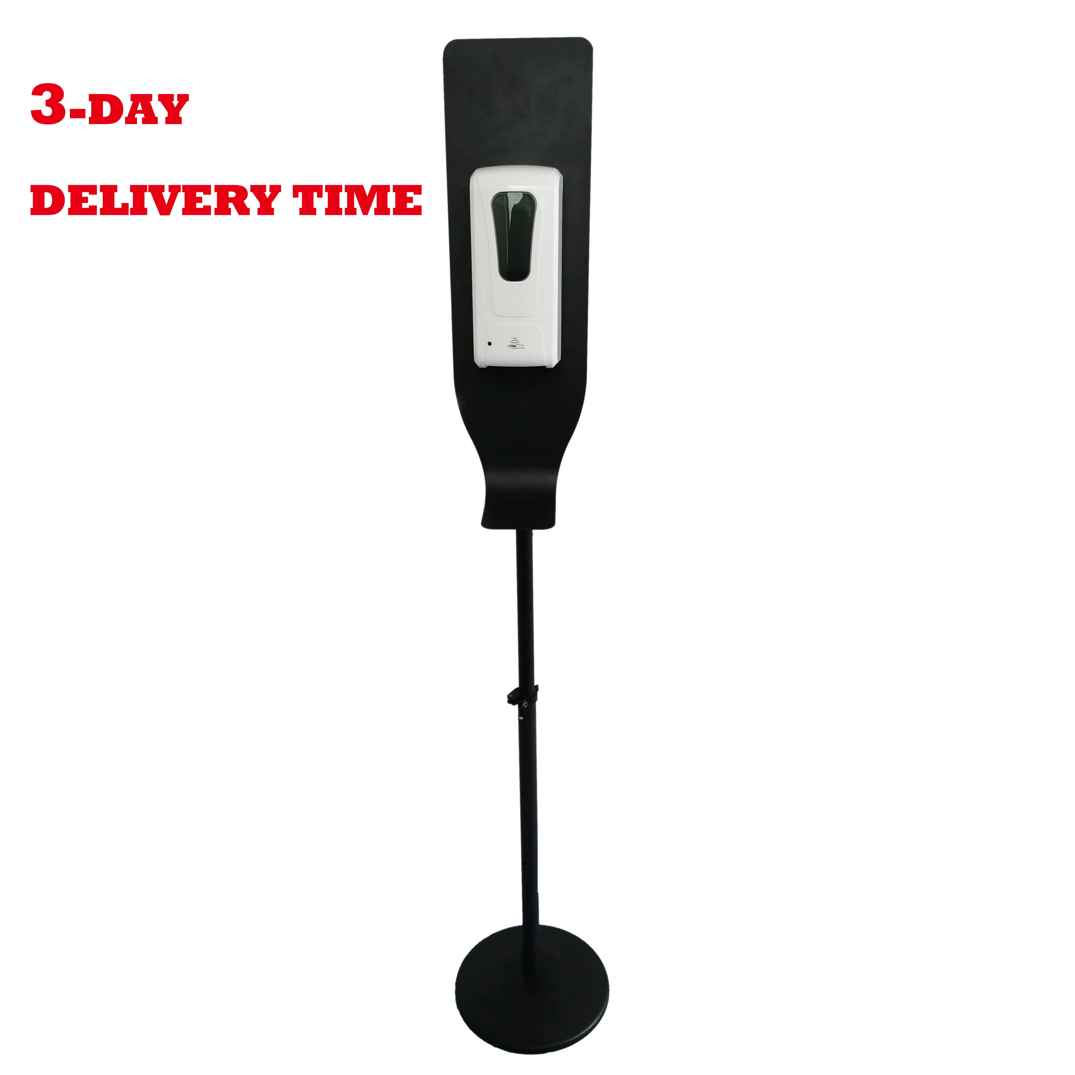 Public places touchless automatic spray hand sanitizer dispenser machine with standing