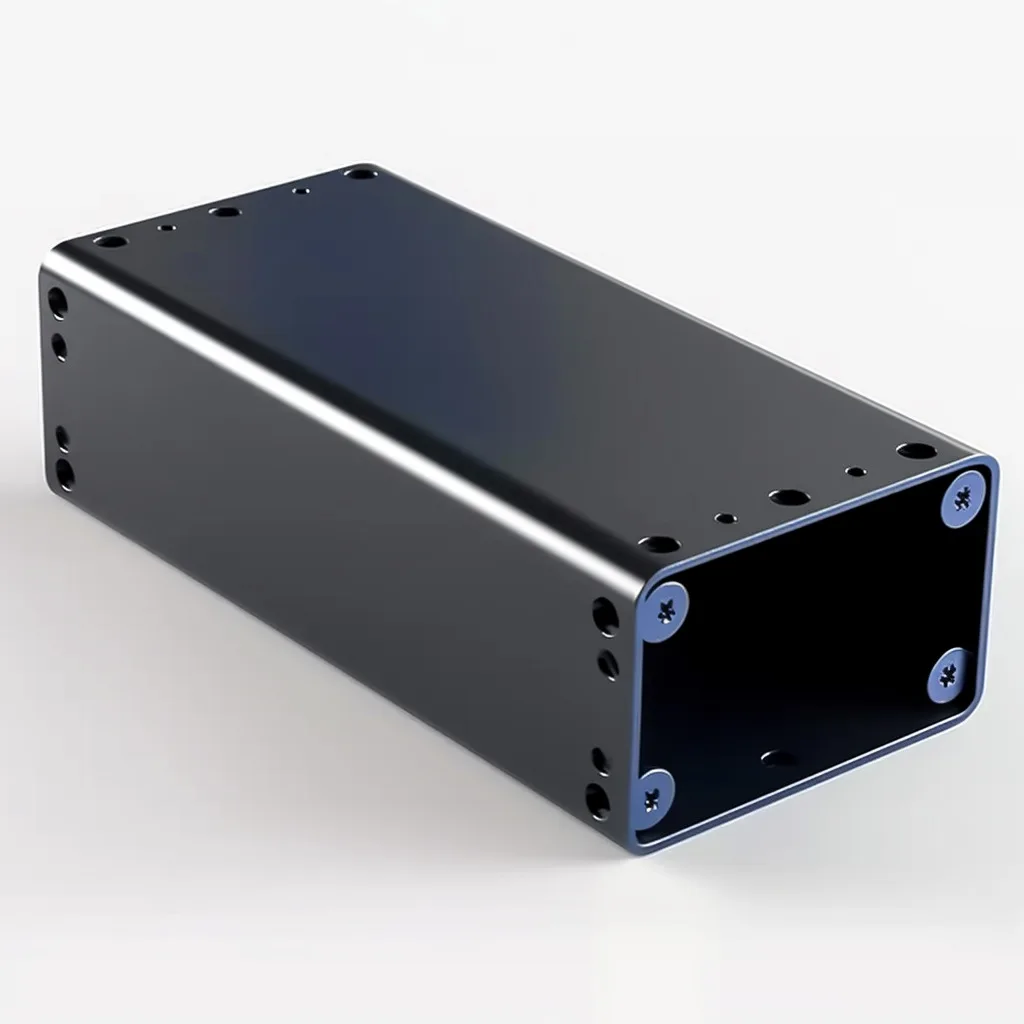 2026 Factory black computer case aluminum enclosure sheet metal