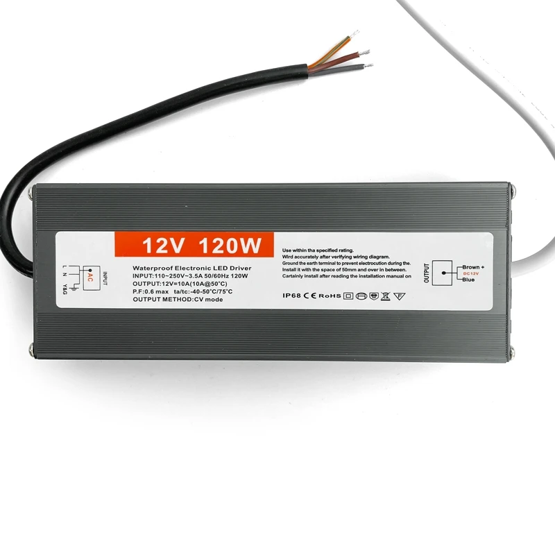 Hot sale China manufacture waterproof 200w 10w 15w 36w 45w 50w 60w 80w 12v led driver switching power supply for led pixel light