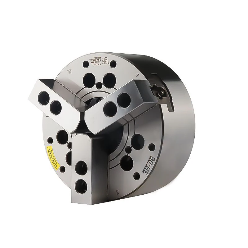 
Hydraulic chuck solid hollow power CNC three-jaw hydraulic chuck 4-12 inch 6 inch 8 inch 10 inch 