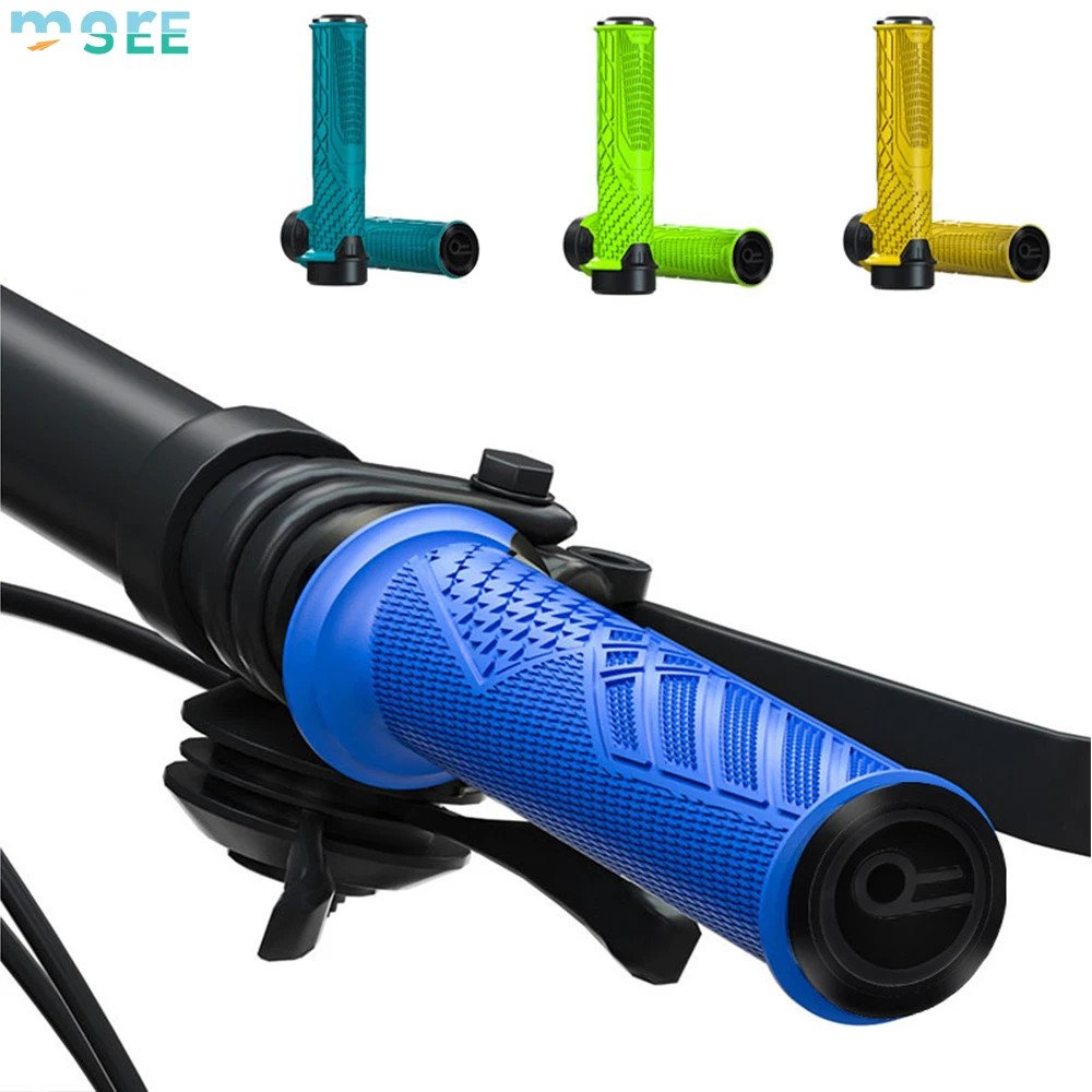 SeeMore Scooter Folding Bicycle Soft Handle Grips Anti-Slip Rubber Bike Handlebar Grips