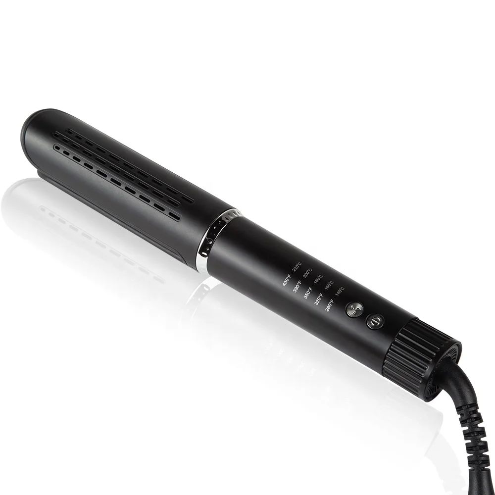 Rucha 2 in 1 hair straightener and curling iron Nano Fan Cooling Technology Hair Curler