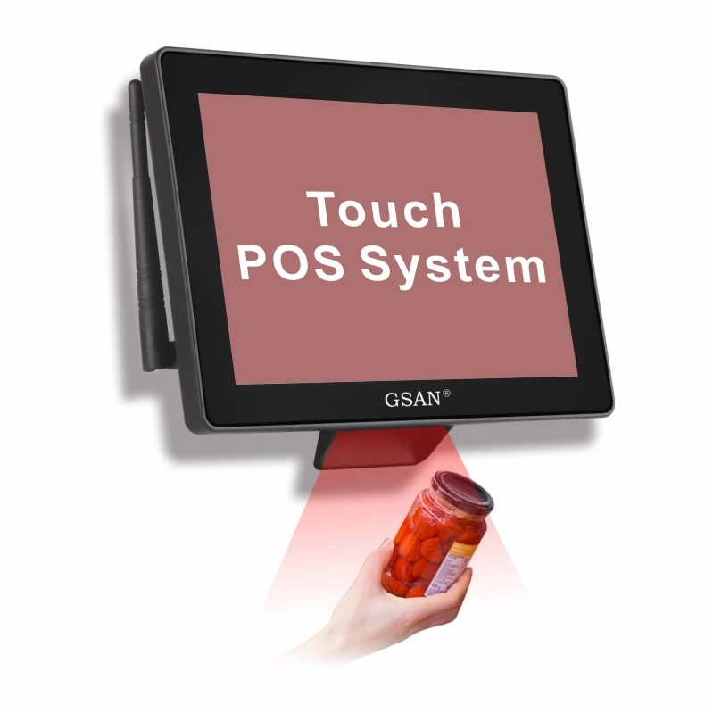 10 1 дюймов сенсорный экран цена Checker Windows J1900 POS системы для супермаркета