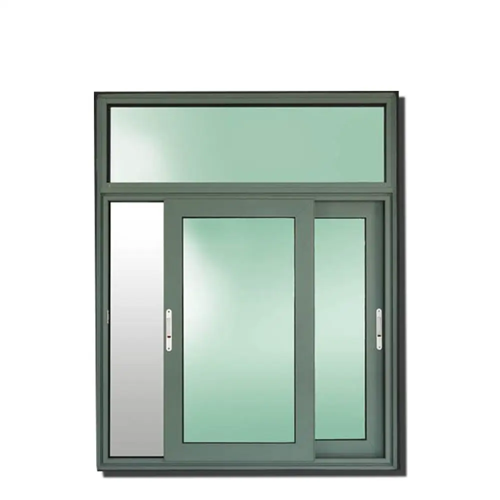 
aluminum window with nylon pulley fancy window grill design sliding window price 