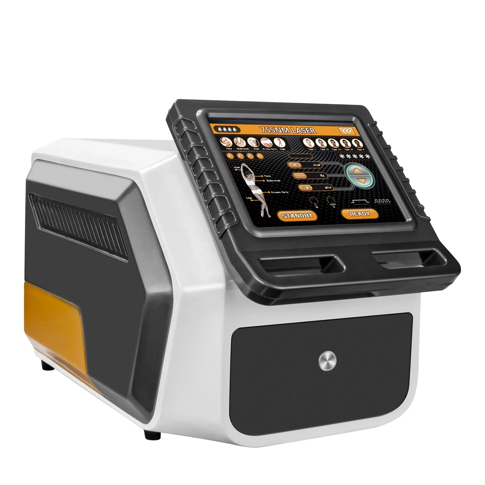 Portable 808/810nm permanent hair removal laser machine high power diode laser hair removal machine