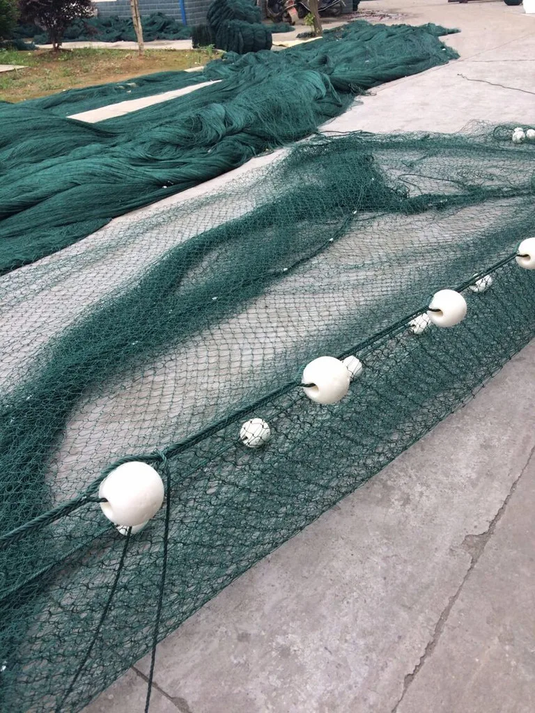 Anti-Jellyfish Net Barrier System 17 Meters X 4 Each Section HDPE Anti Jellyfish Diamond Mesh Type Fishing