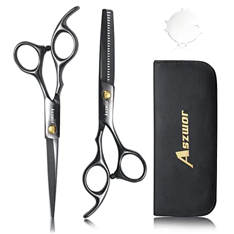  tweezer Professional Barber Salon Home Shears Kit Hair Cutting Scissors
