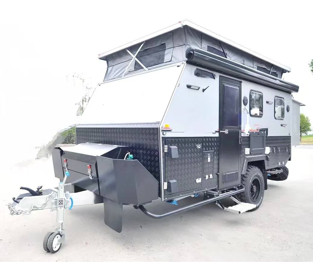 Hybrid campers with 13ft shower in Australia