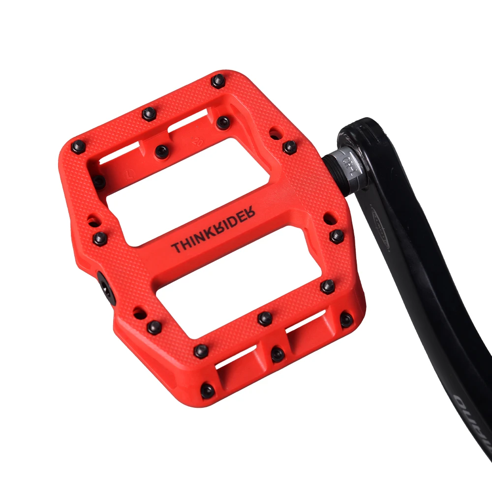 ThinkRider Flat Bike Pedals MTB Road 3 Sealed Bearings Bicycle Pedals Mountain Pedals Wide Platform Bicicleta Accessories