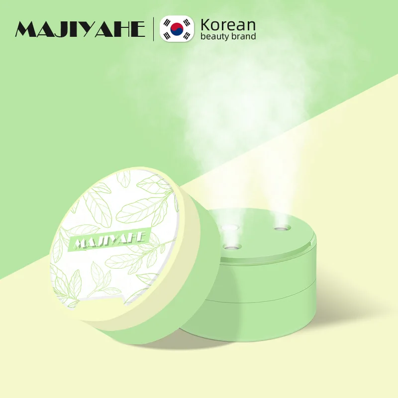 New Organic Moisturizing Brightening Air Cushion BB CC Cream Foundation With Mini Portable Humidifier