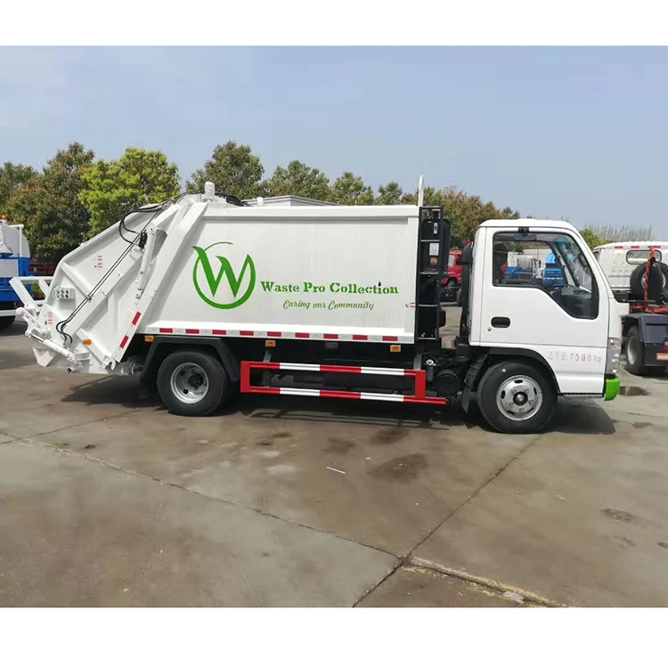 Japan 1suzu New 4*2 3 Ton Garbage Truck for City Cleaning for Waste Collection