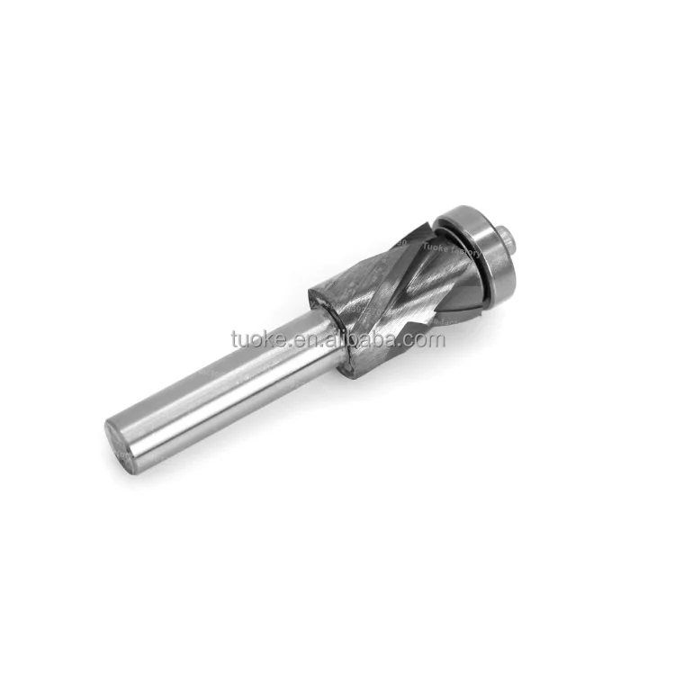 TUOKE TK1056 1/2 Shank Bearing Solid Carbide CNC Mill End for Tools