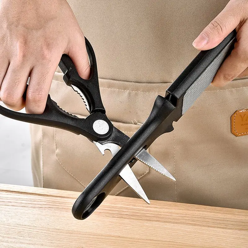 online top seller 6 in 1 multifunctional double side knife sharpener Ceramic diamond grinding shears knife sharpener with opener
