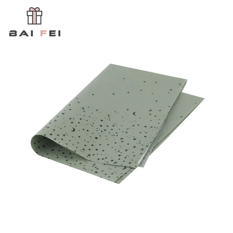 
Tissue Paper Rainbow pattern printed tissue paper wrapping printed fsc tissue paper 