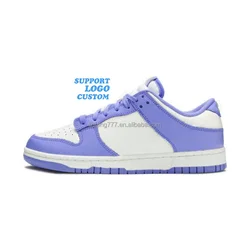 Custom fashion casual board shoes leather Plush outdoor casual shoes