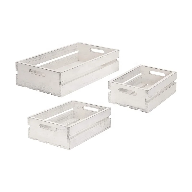 Wholesale Cheap Price Wooden Arts Crafts Crates Bear Holder Home Wooden Boxes Set Storage