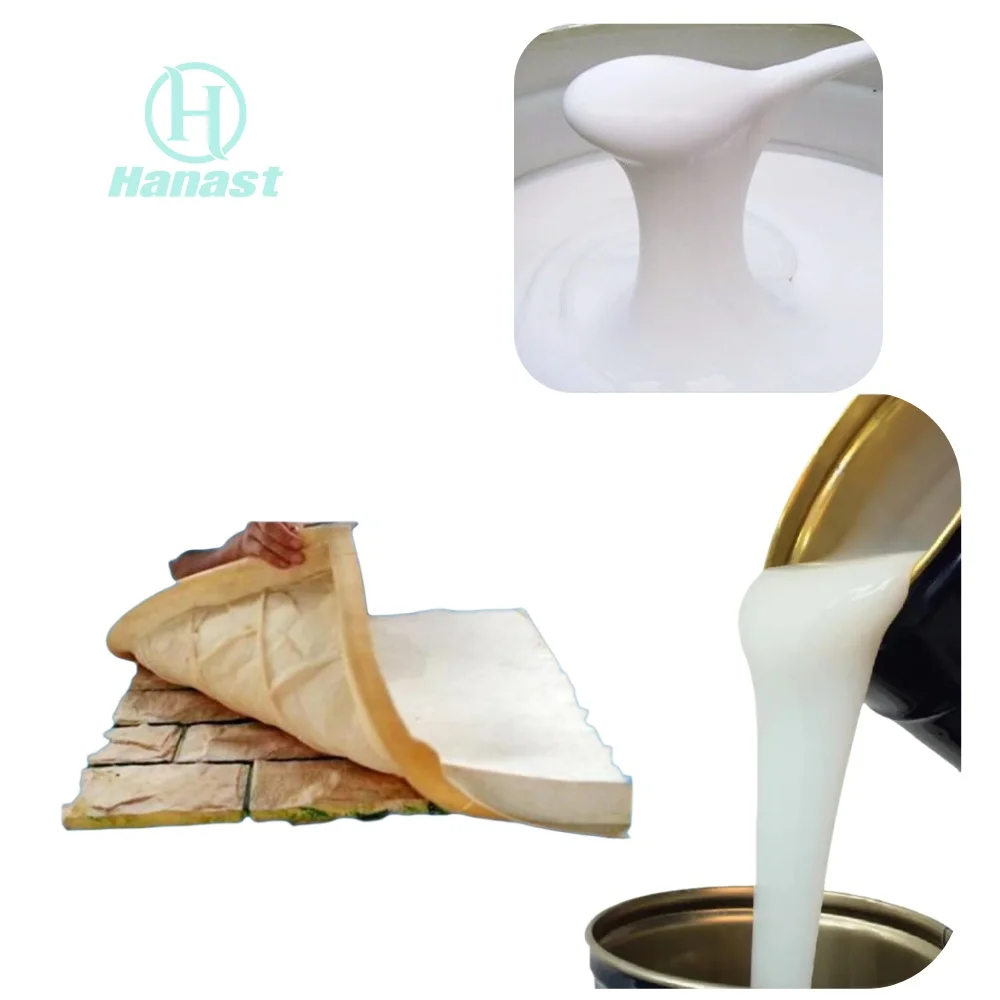 Low Price Cake Soap PU Resin Wall Brick Handicraft Plaster Buddha Statue Making Mold RTV 2 Liquid Silicone Rubber Supplier