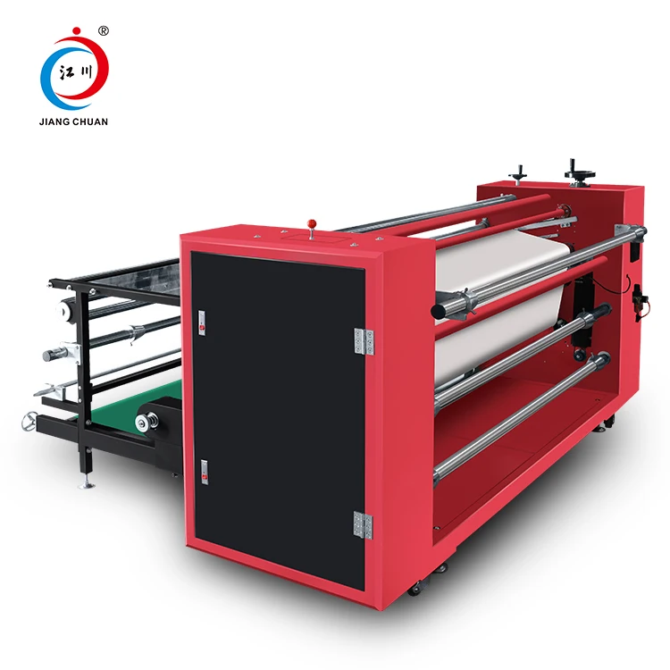 Touch screen PLC control tshirt cloth flags mouse pad scarf printing  Sublimation Calendar Roller  Heat transfer machine