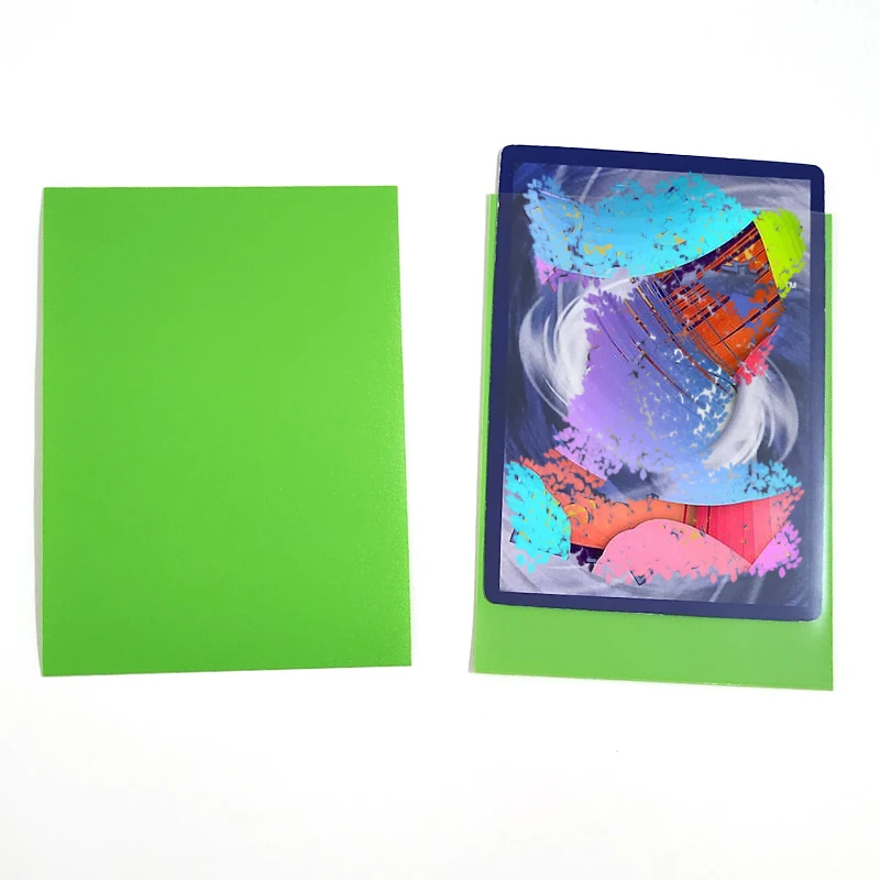 Customized China Colorful Magic PP waterproof baseball  Card Sleeves Protective card sleeves