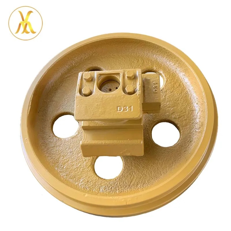 High Quality D31 Excavator Undercarriage Parts Idler Assembly Front Idler Roller 113-30-00101 Idler