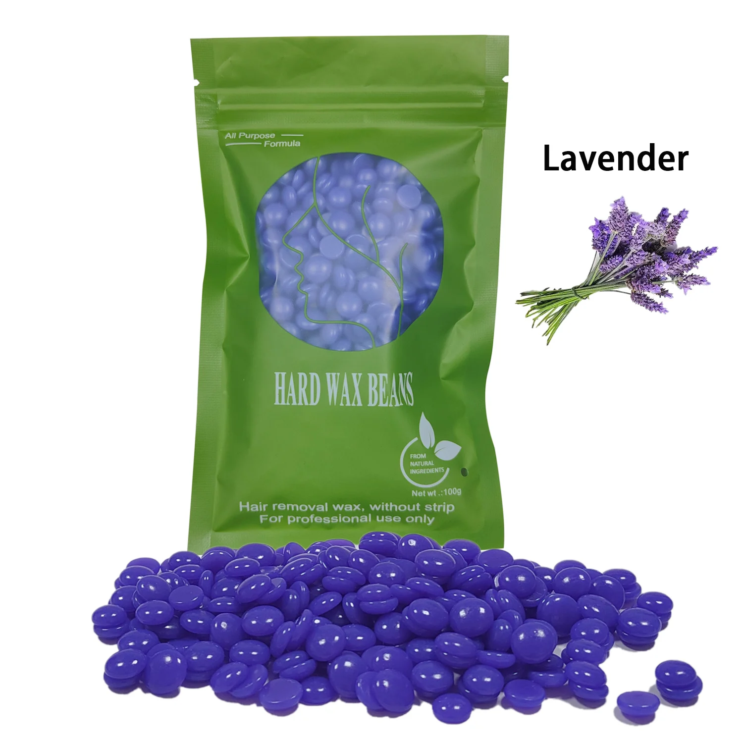 Newest No Strips Needed Wax Beads Gel Texture Wax Beans Easy Removal Peel-Off Wax Bean