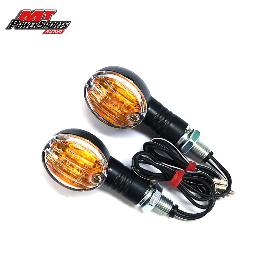 Universal Motorcycle Turn Signal E-mark Approved LED Flashing Lights Halogon Bulb Running Lamp Blinker Flasher Indicator
