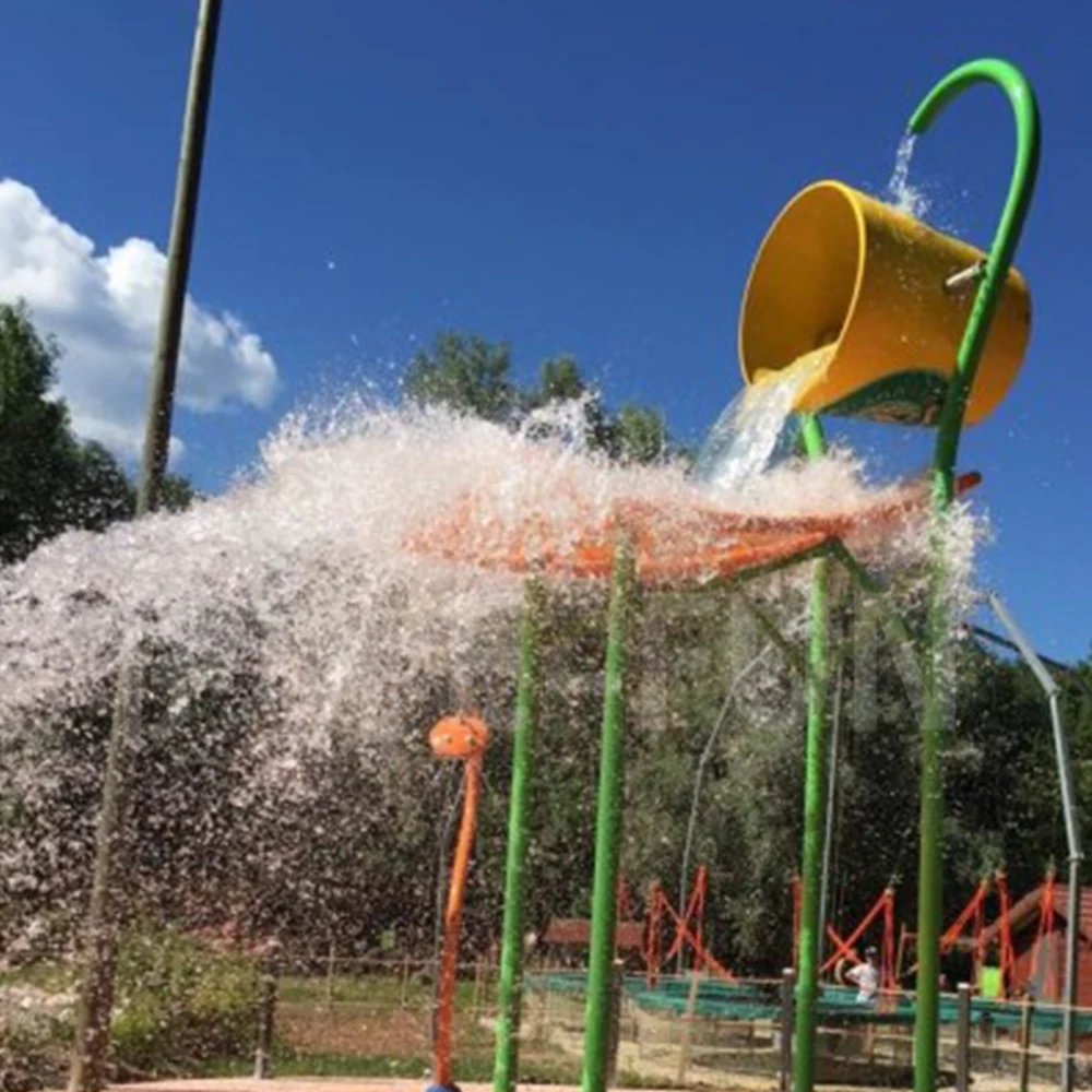 Family Splash Bucket Kids Pool Stainless Steel 1 Set in The Kiddie Pool Hotel Resort EFPB-002 15 Days 120kg 4.42m E-FUN
