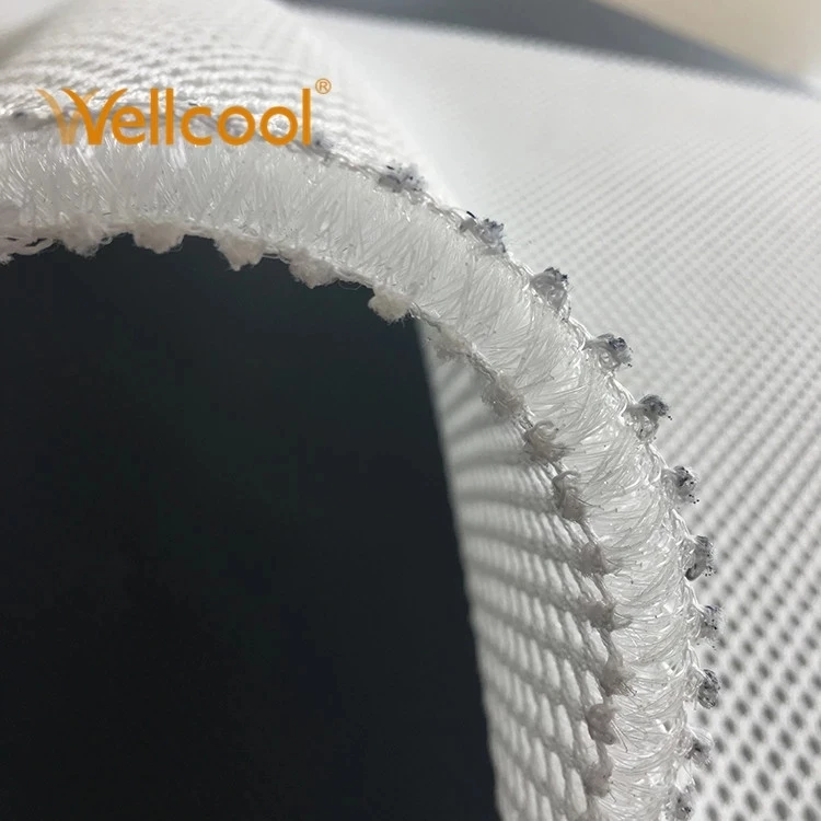 Professional 8mm, 12mm thickness 3d mesh spacer fabric for 3d breathable cooling mattress and pillow