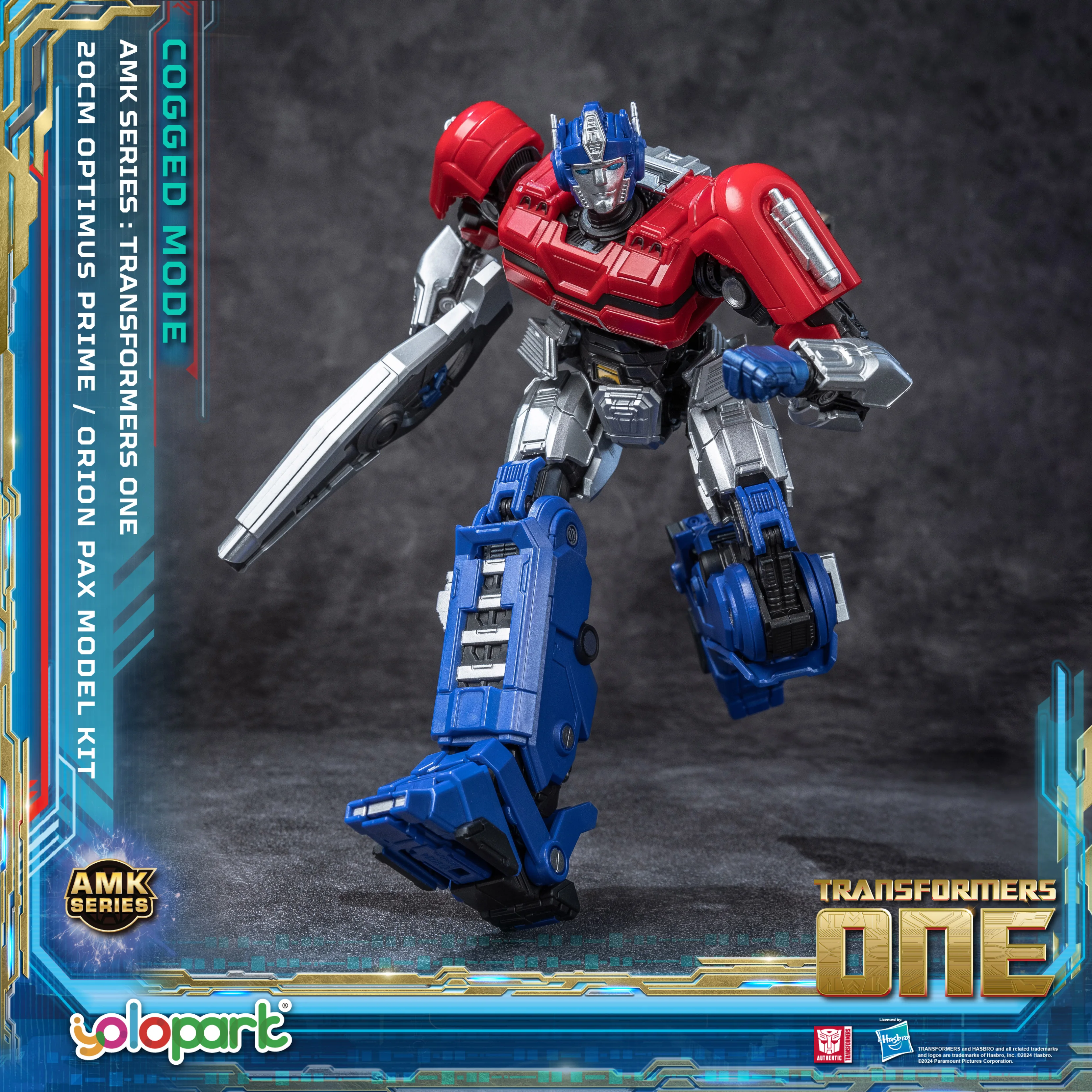 TRANSFORMERS (MOVIE 8) - TF ONE: AMK Series -  Cogged Mode ORION PAX Model Kit