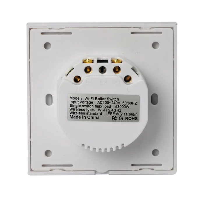 Tuya Smart life Glass Panel Wall Touch Timer Remote Controllers Smart Water Heater Electric Voice Control Wifi Boiler Switch