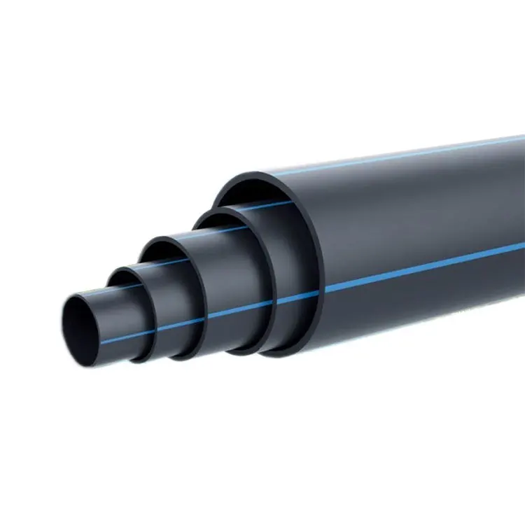 HDPE 25-1600mm Polyethylene Pipe for Water Supply Moulding Service Included