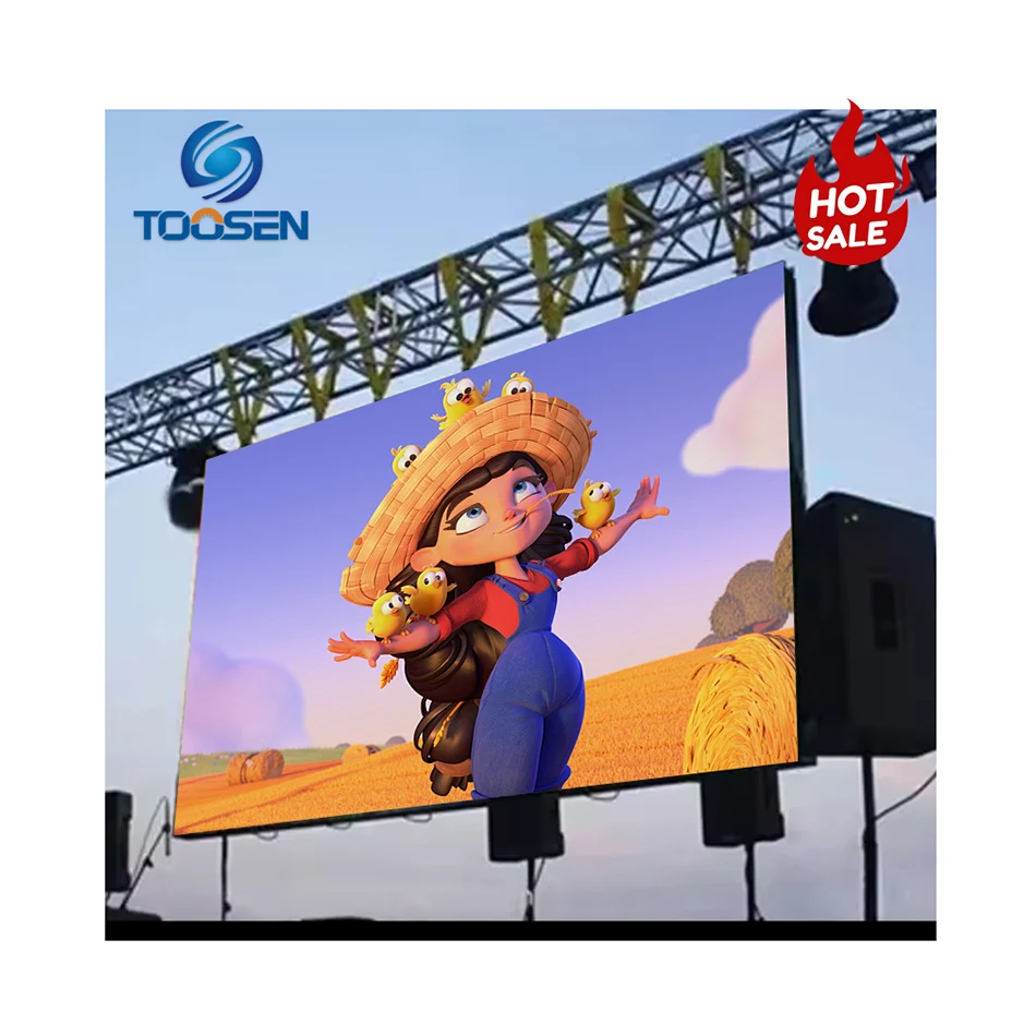 Toosen Factory High Definition Pantallas Led Video Wall 500X500mm/500X1000mm Stage LED Panel P2.6 P2.9 P3.9 LED Display Screen