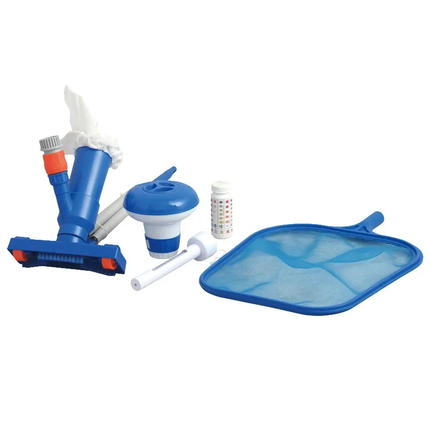 Standard swimming pool maintenance kits leaf rake