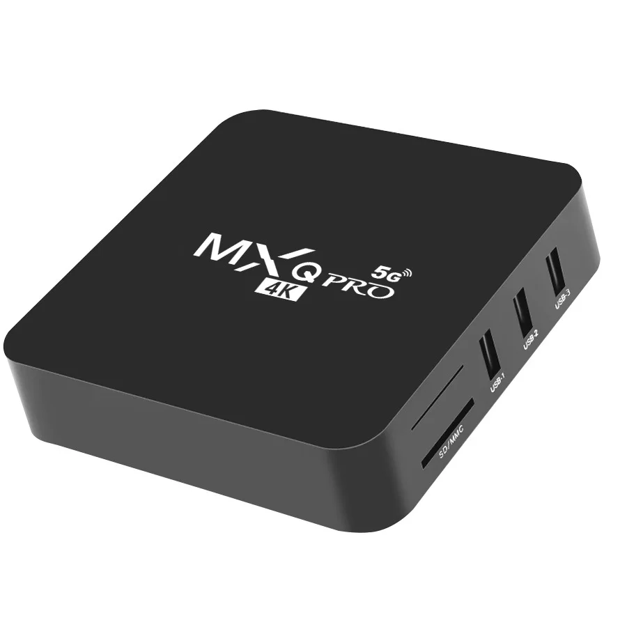 MX Q Pro 5G Android 11.1 TV Box 2023 Upgraded Version Ram 2GB ROM 16GB Android Smart Box 4K HD Dual Band 2.4G/5.8G WiFi