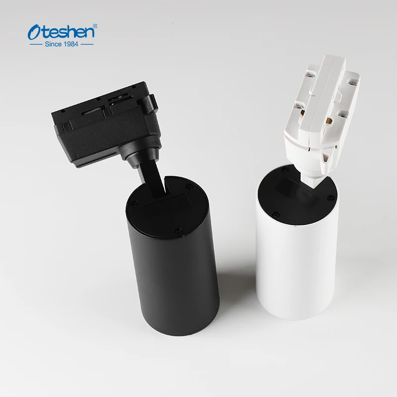 2 Wire Track Spot Light System Cob Adjustable Track Light 20w for Project