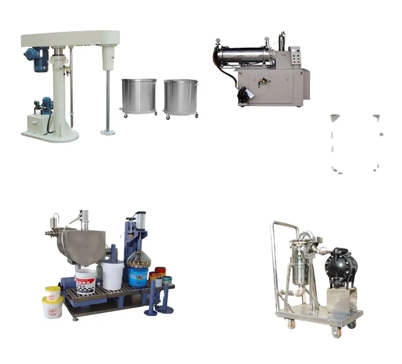 water based paint production line, small scale paint production plant