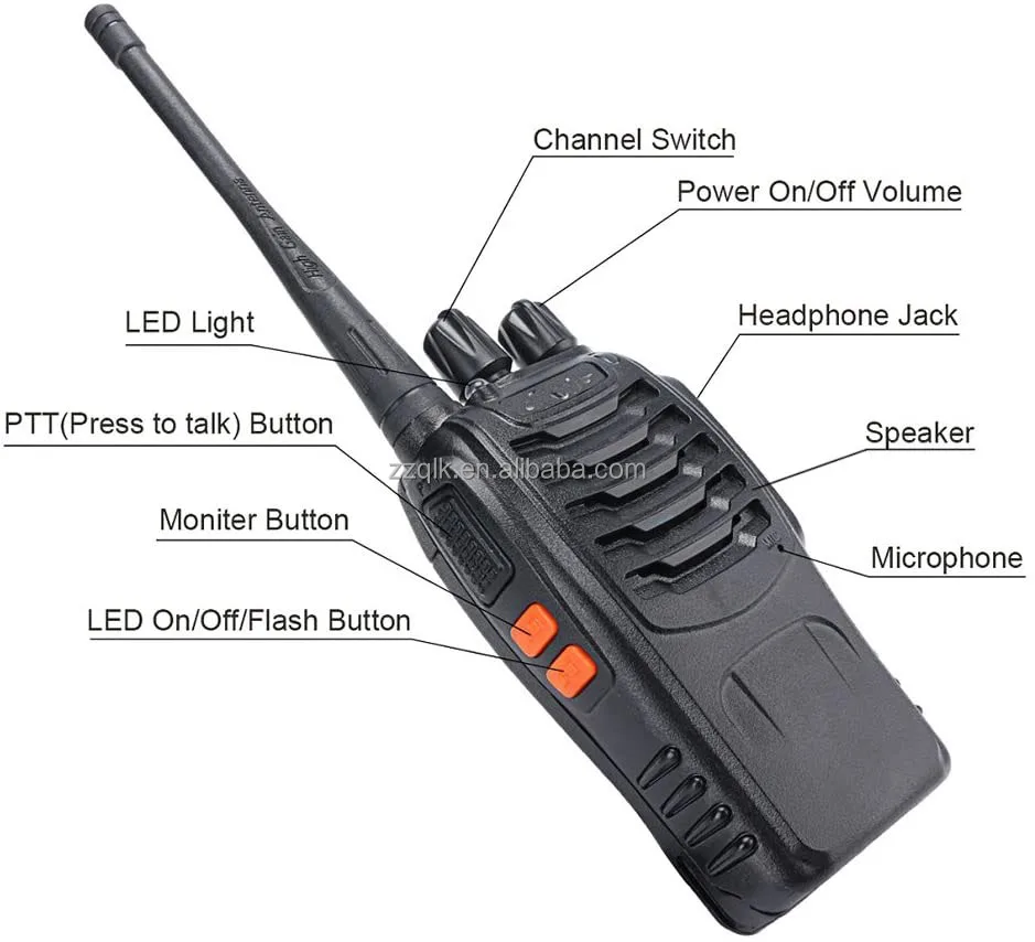 Длинный диапазон Baofeng от производителя Bf 888s иди и болтай Walkie Talkie Bf-888s Uhf трансивер оптовая
