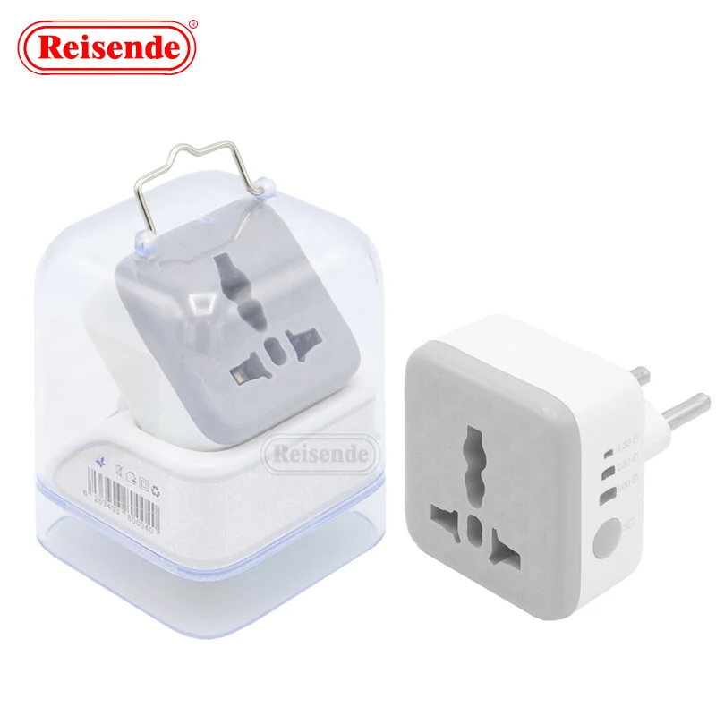 EU timing luminous conversion plug European timing converter EU intelligent electrical protector