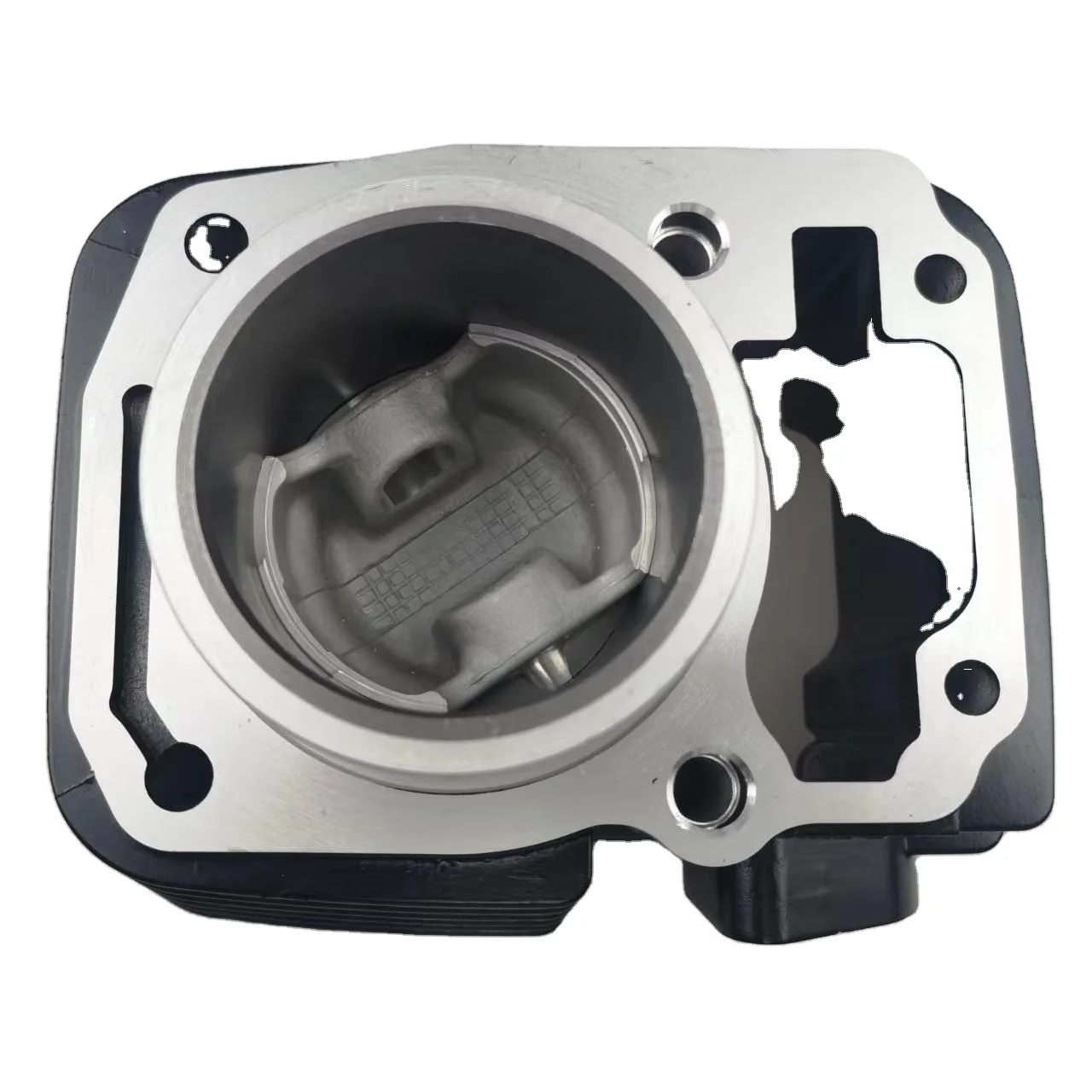 Цилиндрический блок с большим отверстием из алюминиевого сплава Cnc головка для