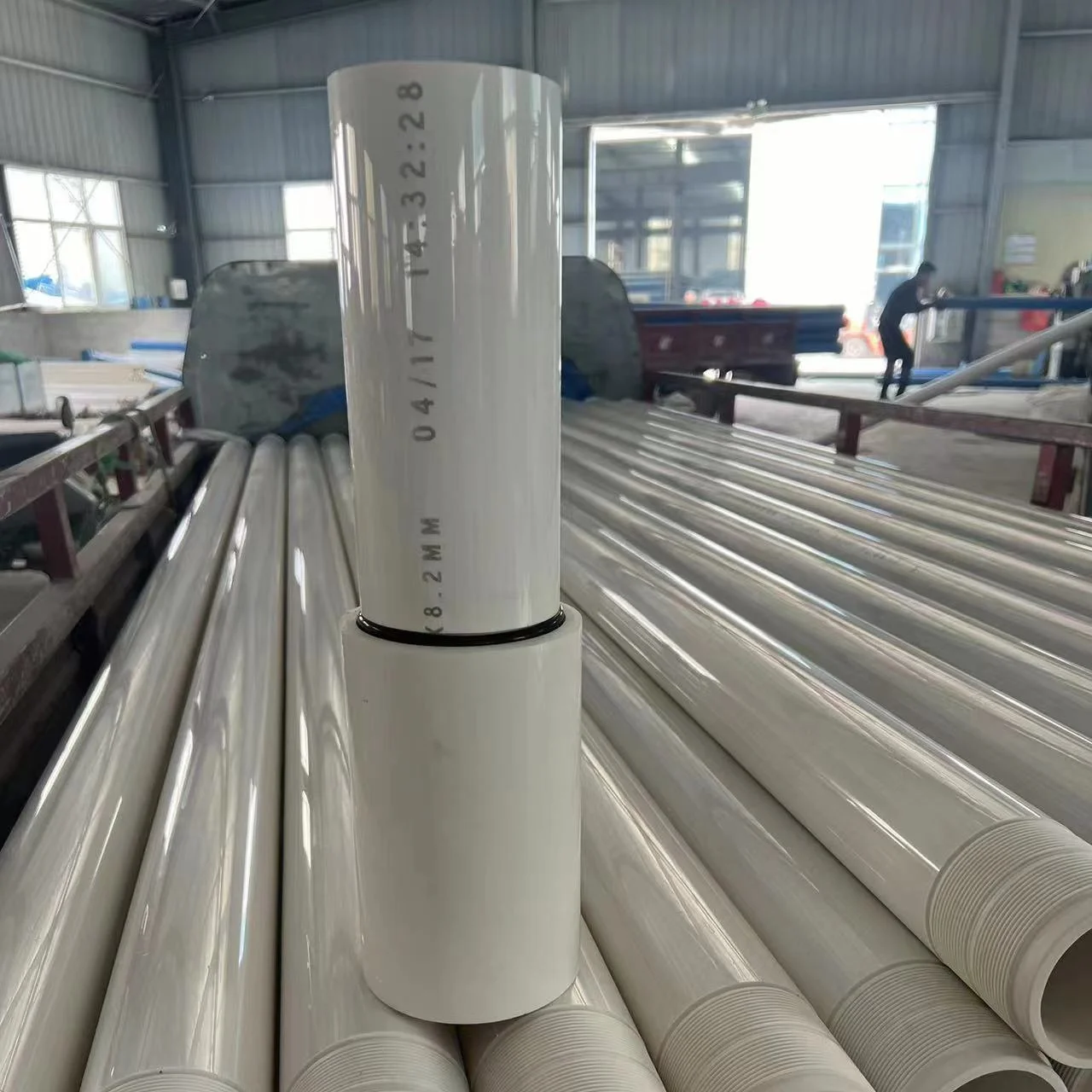 Factory 2.5 Standard Duty 16kg High Pressure Plastic Tubes UPVC Borewell Column Pipes