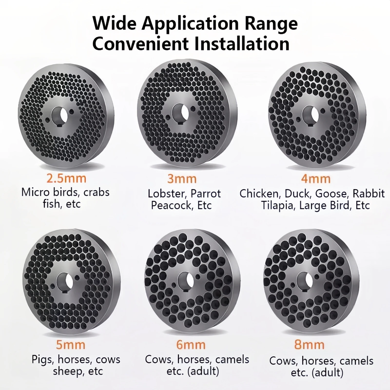 Mill Fish Cattle Granule Pelletizer Processing Pig Produce Poultry Mini Animal Chicken Making Feed Pellet Machine