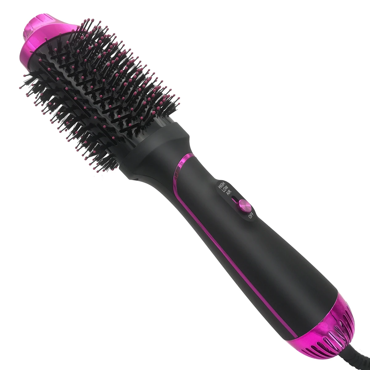 1200W Hair Dryer And Volumizer Hot Air Brush New Hot Brush Styler One Step Electric Hair Dryer Brush