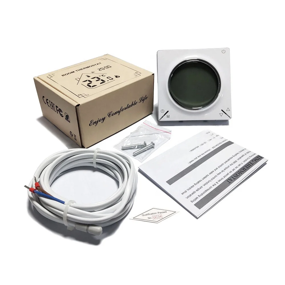 Telin AC829H 230VAC Water Gas Boiler Wifi Tuya Zigbee Thermostat Temperature Controller For Smart Home Floor Heating Thermostat