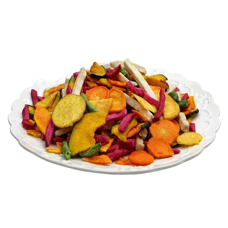 Factory price freeze dried radish OEM package different combination FD vegetables and fruits