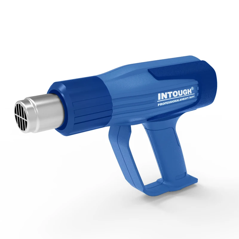 INTOUGH Best Selling 230v 2000w Rated Power Quick Change Accessory Type Hot Air Gun Cordless Portable Electric Heat Gun