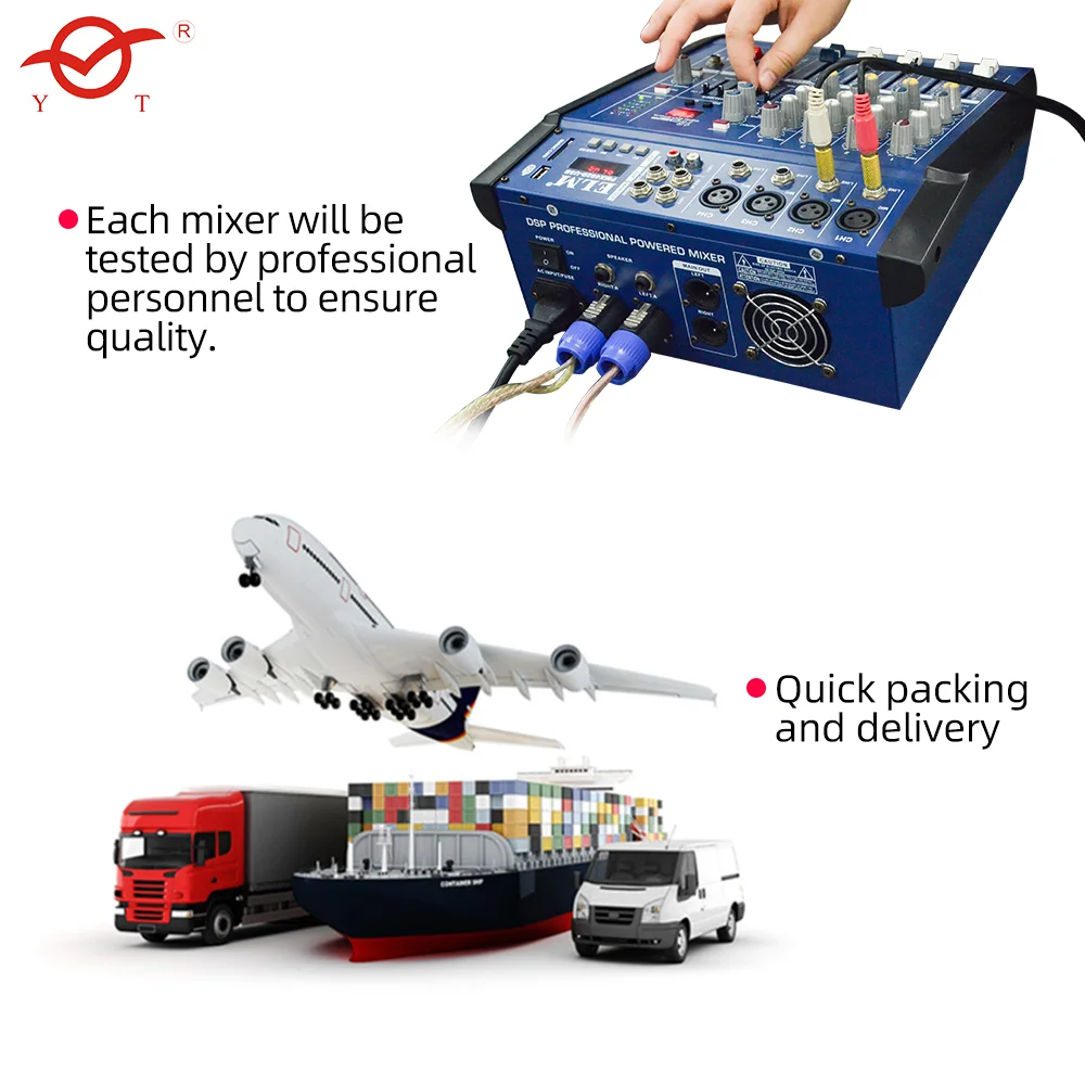 24 channel dj mixing console professional power powered digital audio mixer