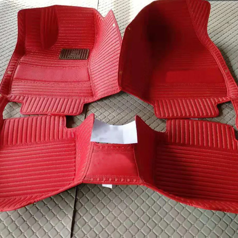 Fashion Factory Supply Custom Car Floor Mat 4 Fashion New Car Floor Mats Carpets for Automotive Interior Foot Mats