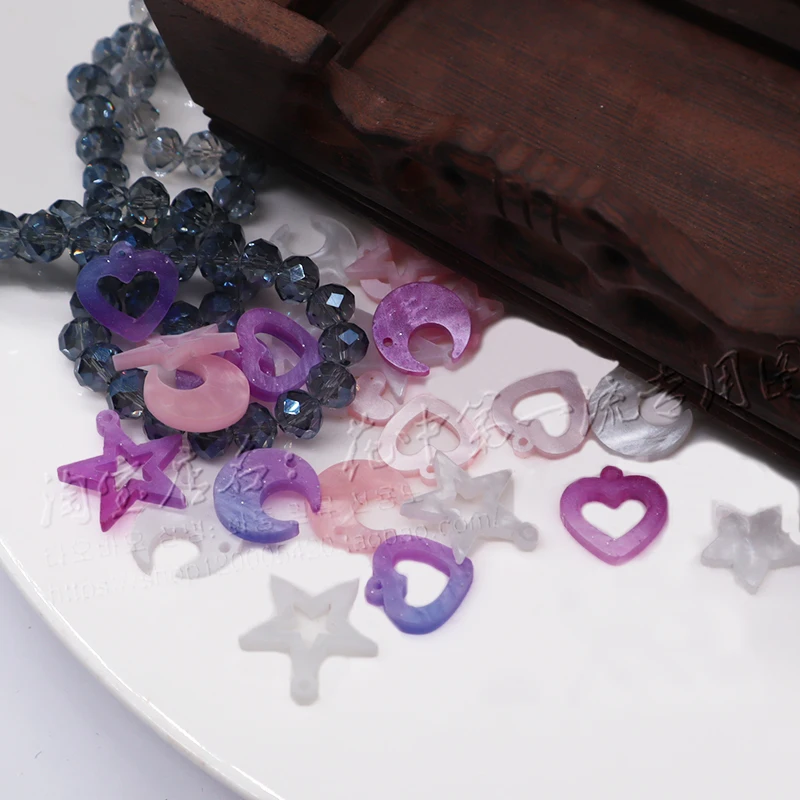 Online Shopping Diy New Small Star And Moon Love Bracelet Decoration Cute Patch Accessories