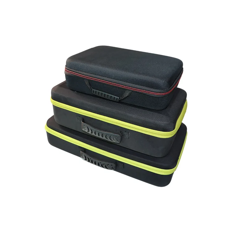 Eva Case Custom Hard Shell EVA Organizer Travel Carrying Zipper Closure Tool Case Bag Box Pouch with Molded Tray