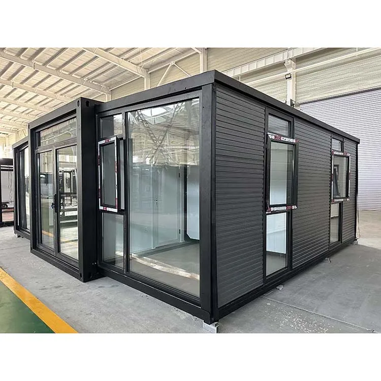 20ft 20 Mobile Expandable Prefab House with Bathroom Shower- Modern Villa 15 by 40 Feet Prefab House Container Tiny House